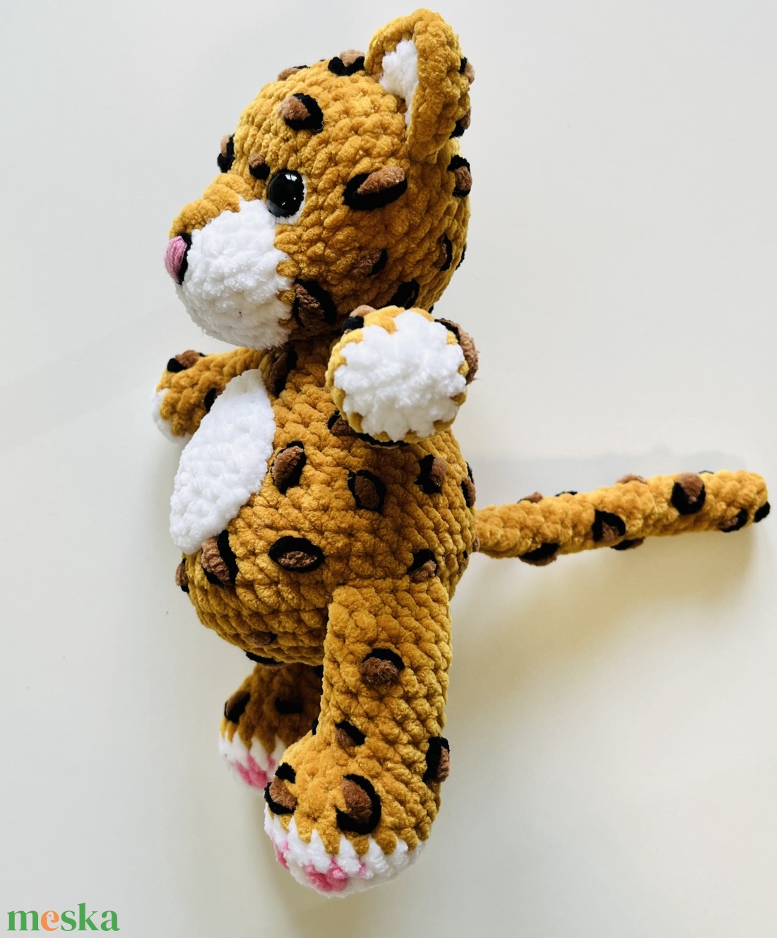 Leopárd cicus - játék & sport - plüssállat & játékfigura - cica - Meska.hu