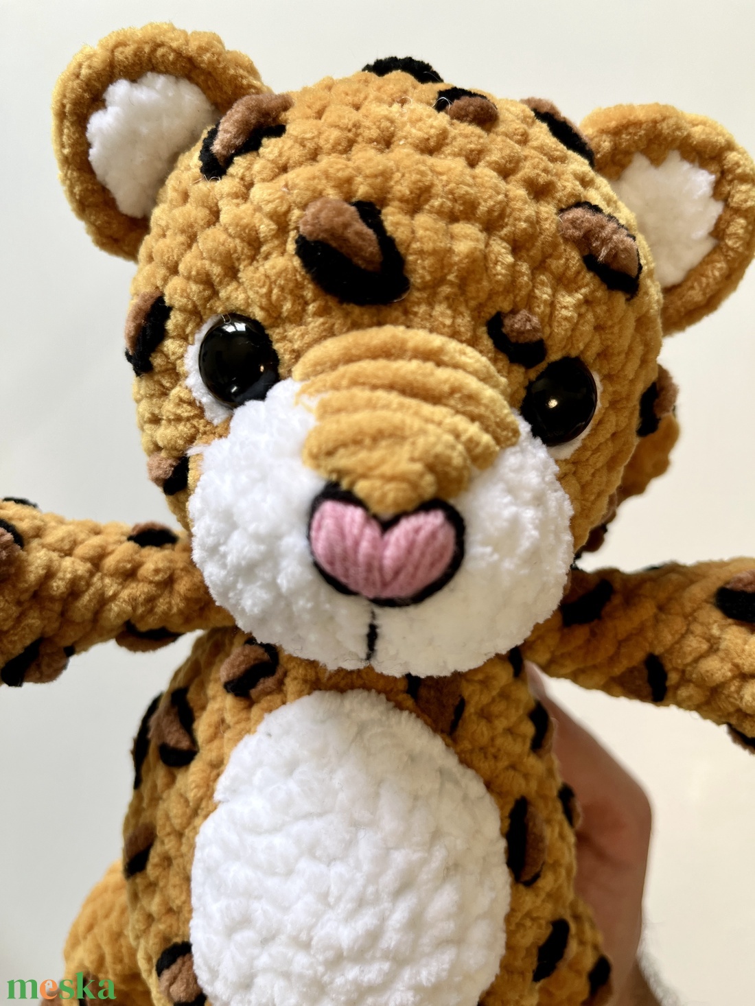 Leopárd cicus - játék & sport - plüssállat & játékfigura - cica - Meska.hu