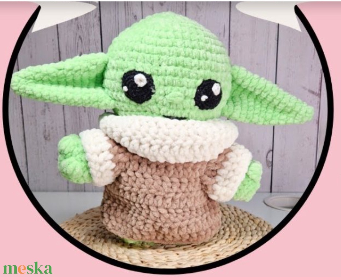 Yoda plüss - játék & sport - plüssállat & játékfigura - más figura - Meska.hu