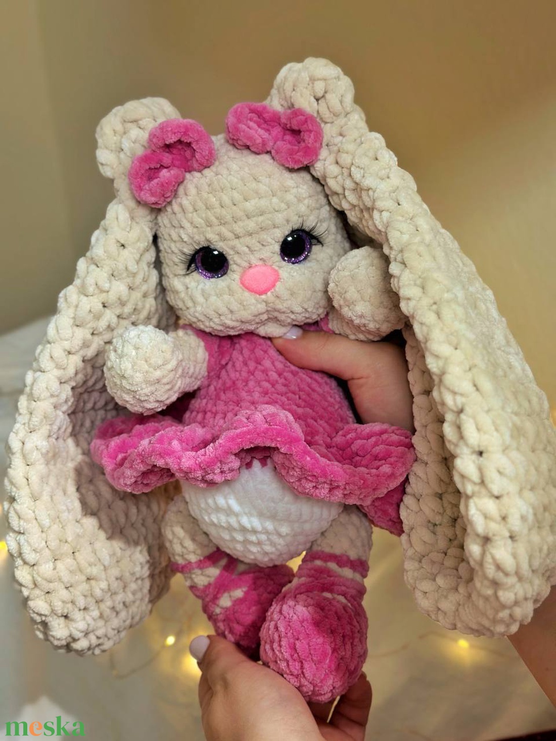 BalerinaNyuszi - játék & sport - plüssállat & játékfigura - nyuszi - Meska.hu