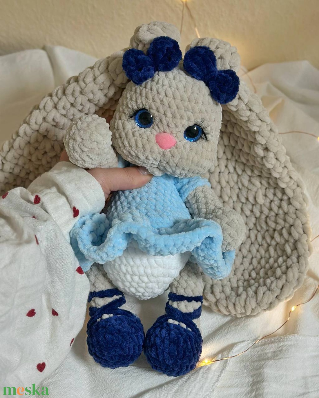 BalerinaNyuszi - játék & sport - plüssállat & játékfigura - nyuszi - Meska.hu