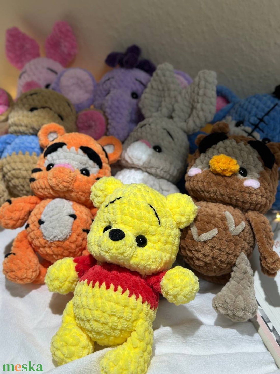 Micimackó és barátai - játék & sport - plüssállat & játékfigura - plüss mesefigurák - Meska.hu