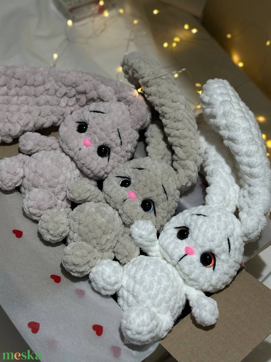 Nagyfülű Nyuszi - játék & sport - plüssállat & játékfigura - nyuszi - Meska.hu