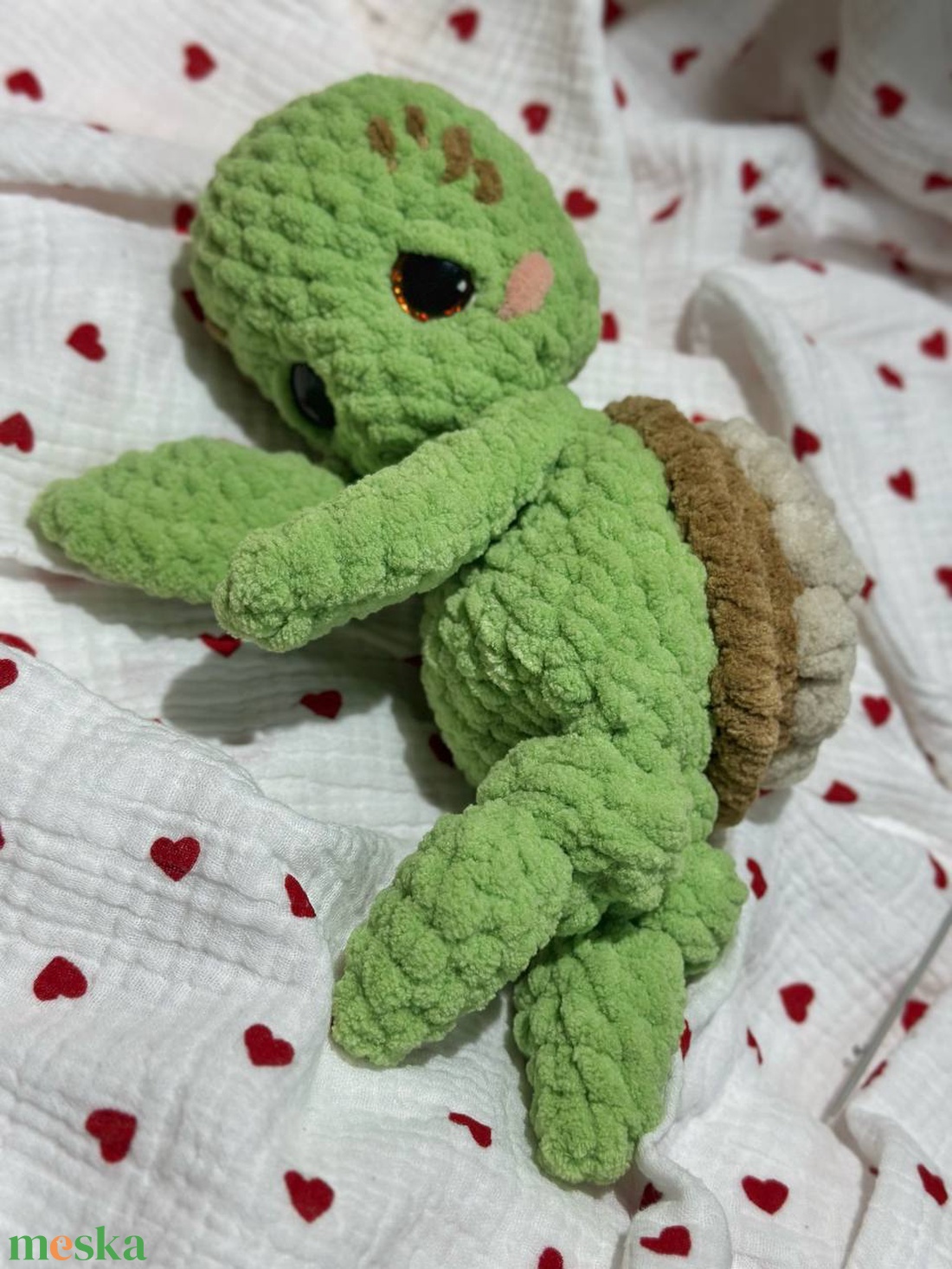 Alvós Kis Teknős - játék & sport - 3 éves kor alattiaknak - alvóka & rongyi - Meska.hu