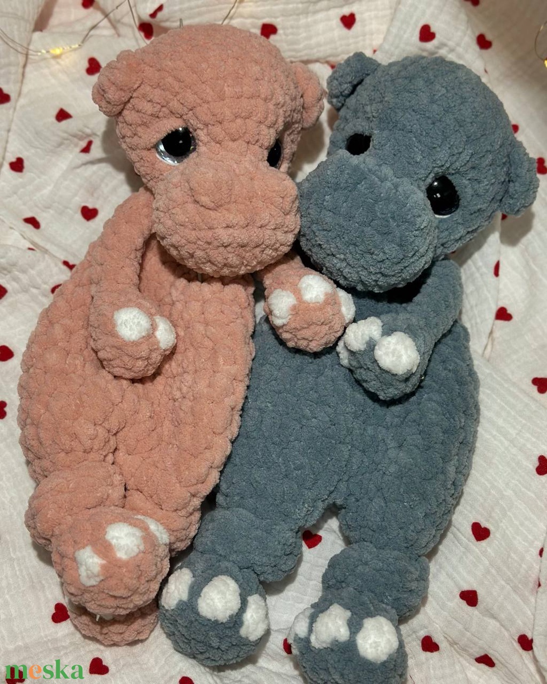 Alvós Kis Víziló - játék & sport - 3 éves kor alattiaknak - alvóka & rongyi - Meska.hu