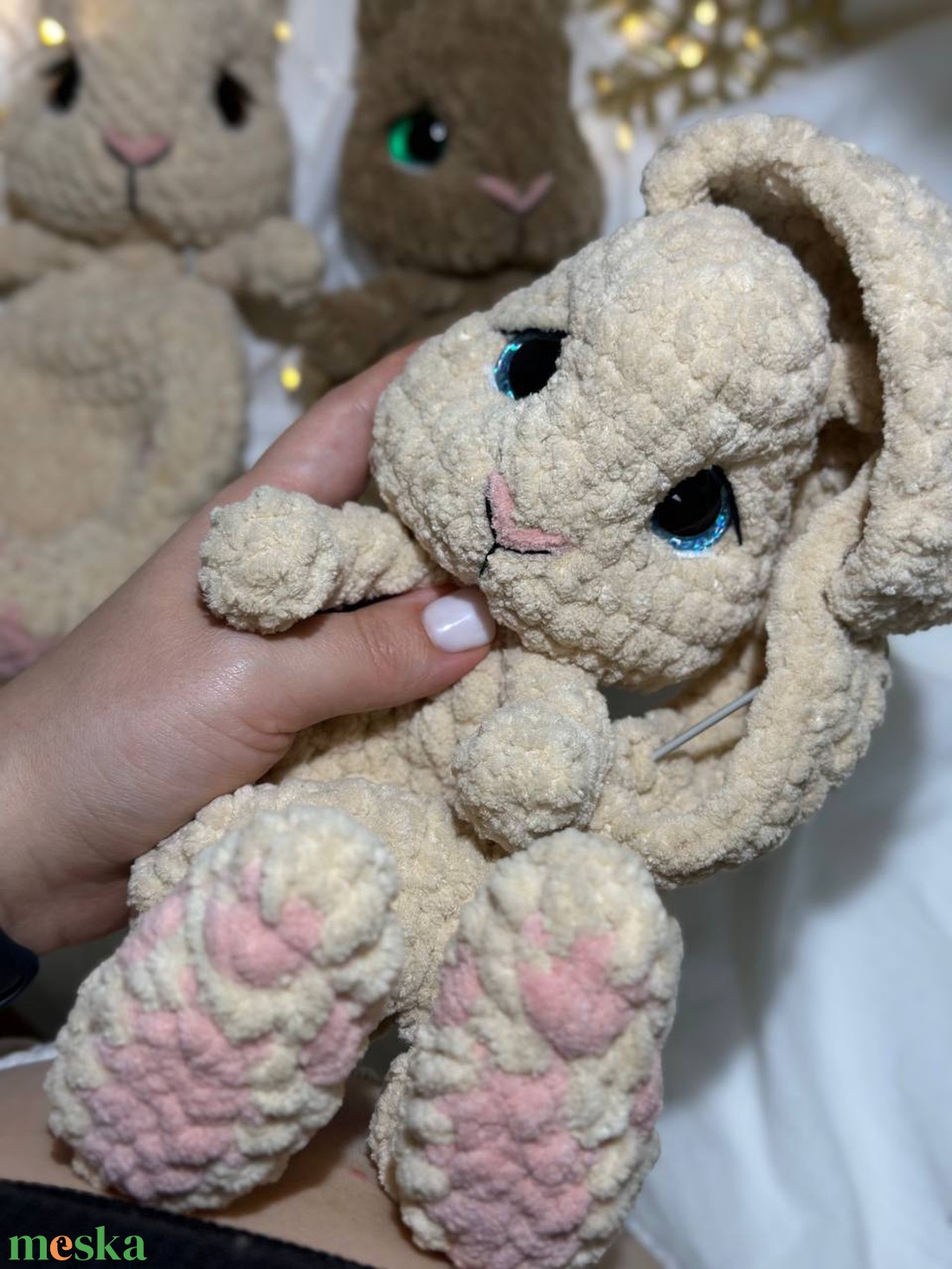 Alvós Kis Nyuszi - játék & sport - plüssállat & játékfigura - nyuszi - Meska.hu