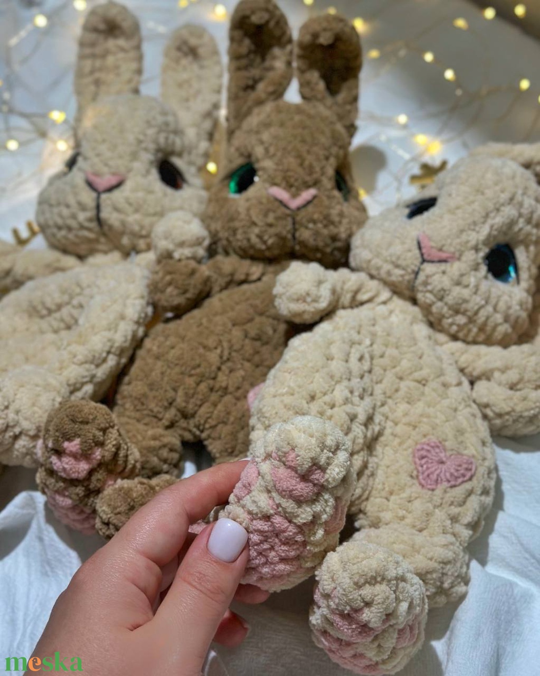 Alvós Kis Nyuszi - játék & sport - plüssállat & játékfigura - nyuszi - Meska.hu