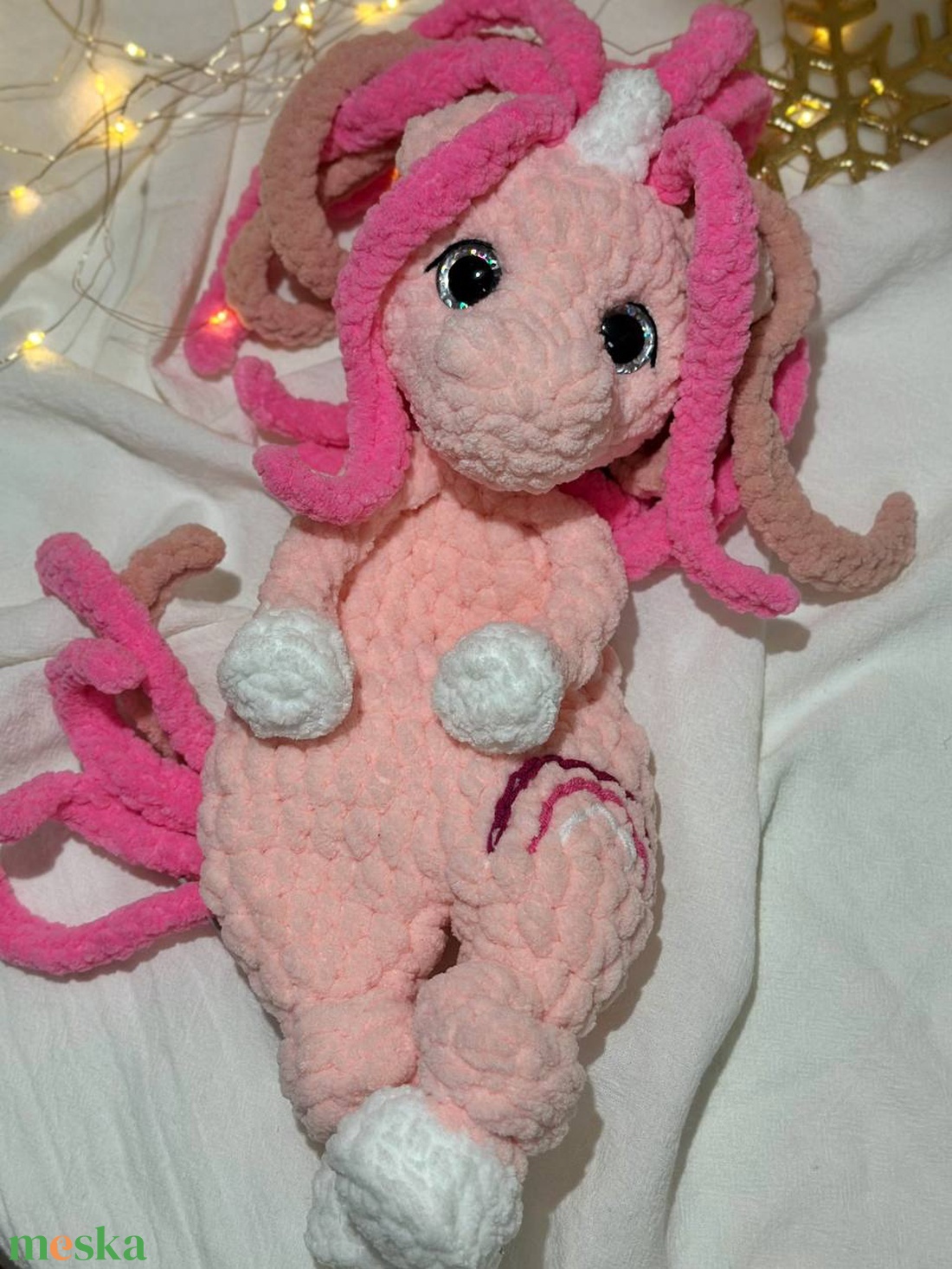 Kis Alvós Lovacska/Unikornis - játék & sport - plüssállat & játékfigura - unikornis - Meska.hu