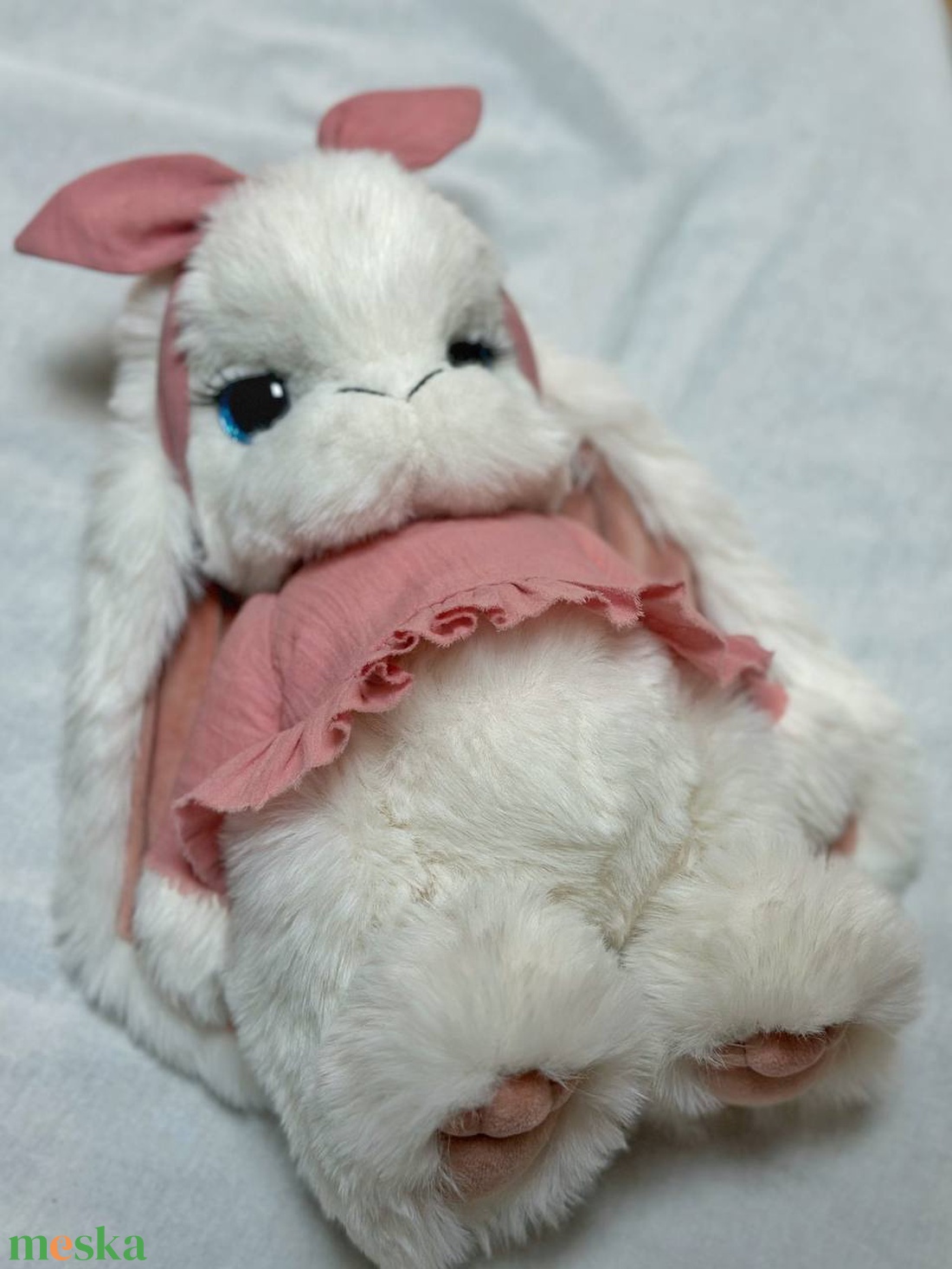 Kézzel varrott nyuszi � puha plüss játék - játék & sport - plüssállat & játékfigura - nyuszi - Meska.hu