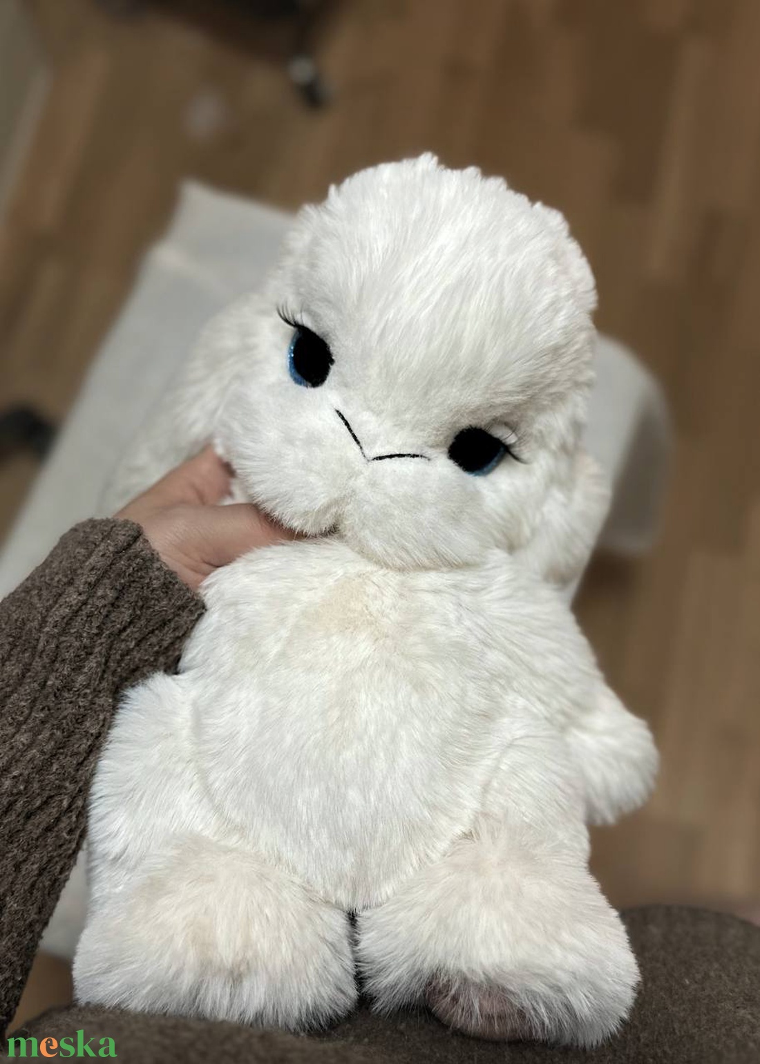 Kézzel varrott nyuszi � puha plüss játék - játék & sport - plüssállat & játékfigura - nyuszi - Meska.hu