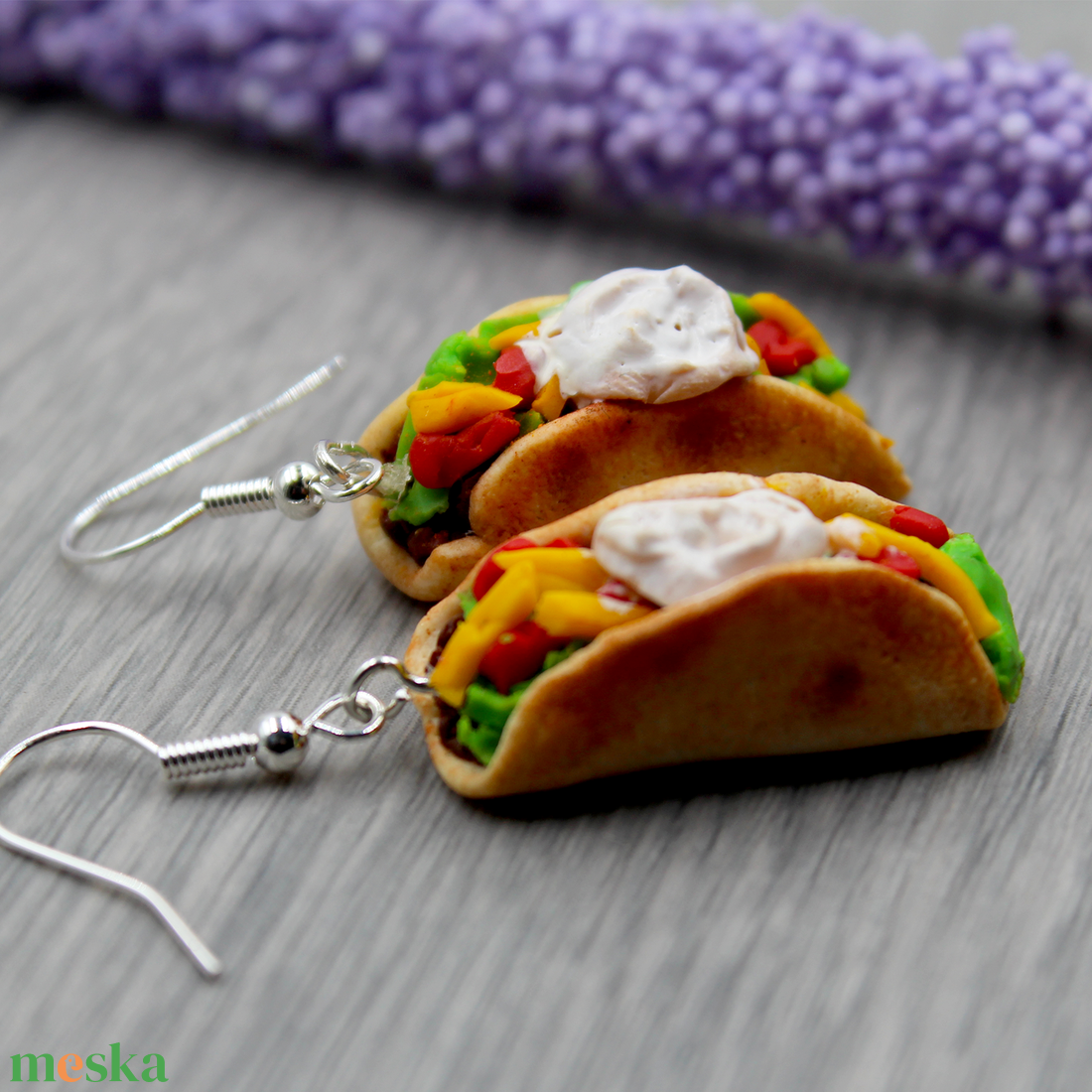 Taco Fülbevaló Valóósághű Mexikói Ékszer Nyaklánc Kulcstartó Vicces - ékszer - fülbevaló - lógó fülbevaló - Meska.hu Taco Fülbevaló Valóósághű Mexikói Ékszer Nyaklánc Kulcstartó Vicces - ékszer - fülbevaló - lógó fülbevaló - Meska.hu
