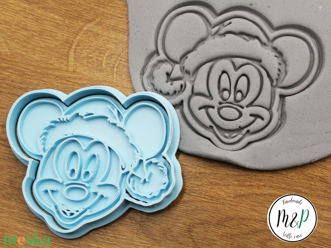 Mickey Egér Karácsonyi Mese Karakterek Sütikiszúró Készlet Disney Gyerekeknek Ünnepi - karácsony - karácsonyi sütés-főzés - Meska.hu