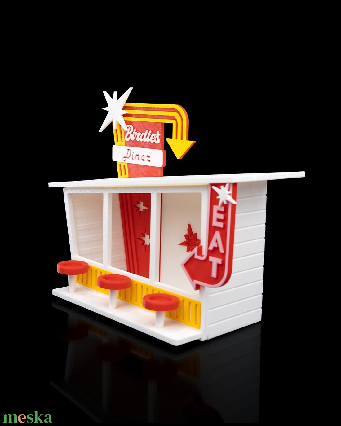 Stílusos Madáretető Birdie's Diner Amerikai Egyedi Kerti Dekoráció és Funkció - otthon & életmód - ház & kert - madáretető & itató - Meska.hu