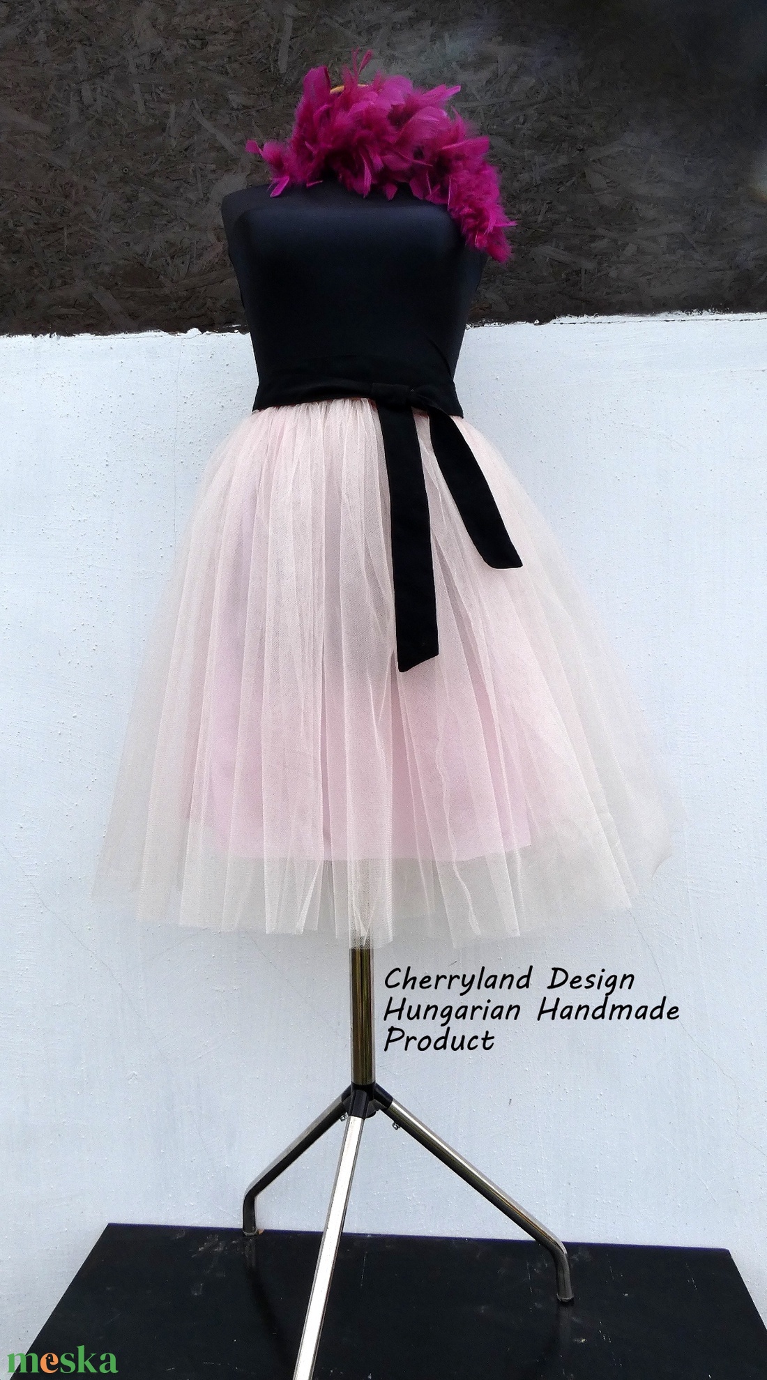 Cherryland Design Halovány Rózsaszín Tüll Szoknya/Tulle Skirt - ruha & divat - női ruha - szoknya - Meska.hu Cherryland Design Halovány Rózsaszín Tüll Szoknya/Tulle Skirt - ruha & divat - női ruha - szoknya - Meska.hu