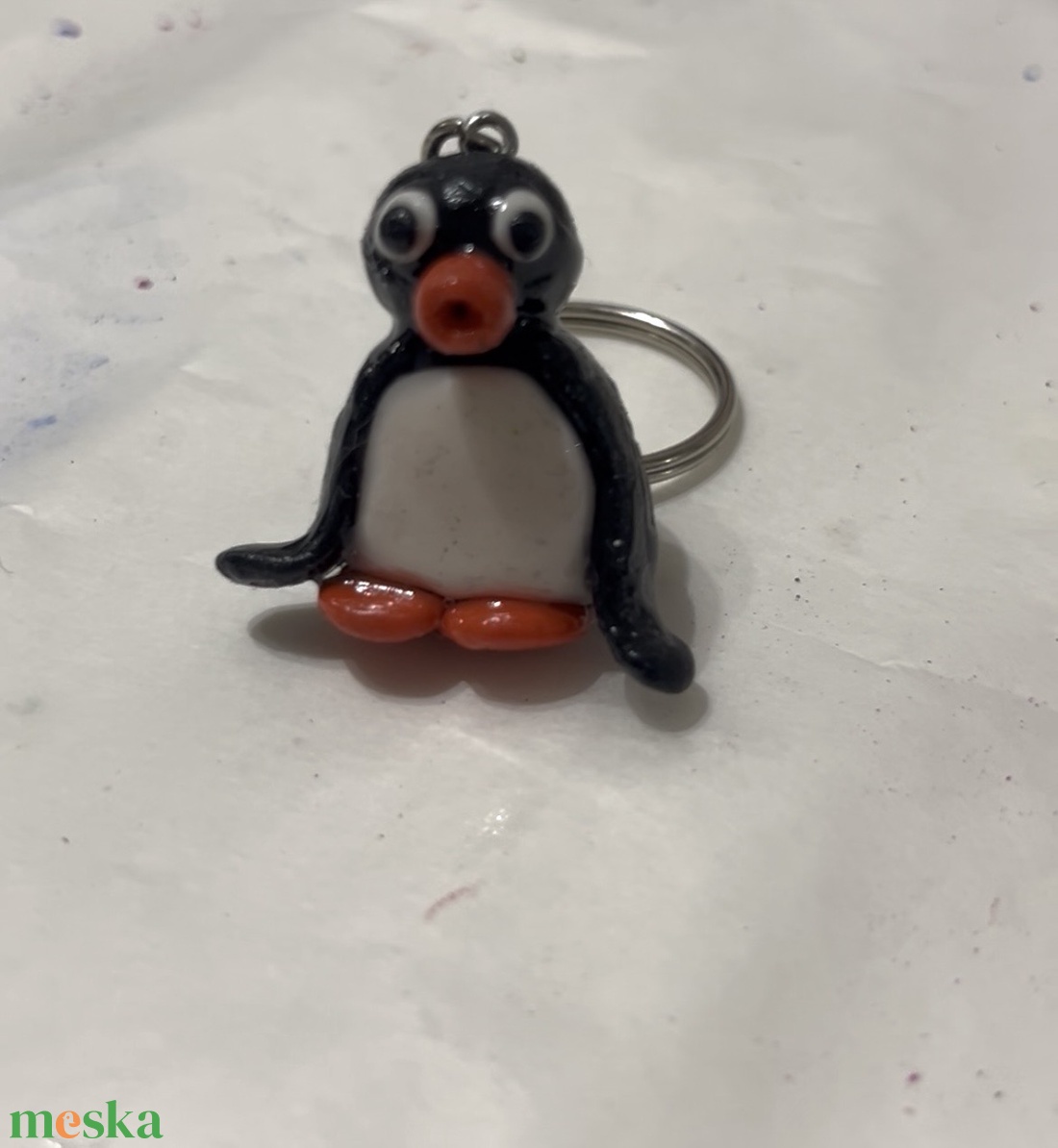 Pingu kulcstarto - táska & tok - kulcstartó & táskadísz - kulcstartó - Meska.hu