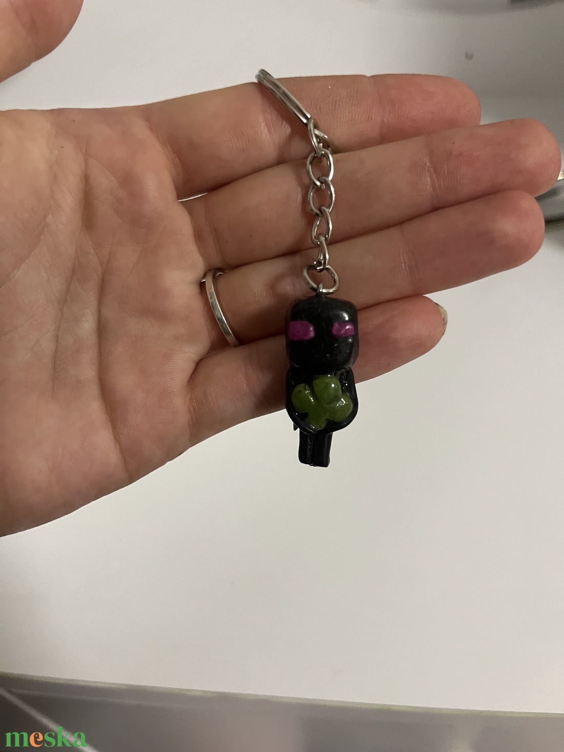 Minecraft szerű szerencse figura - táska & tok - hátizsák - iskolatáska - Meska.hu