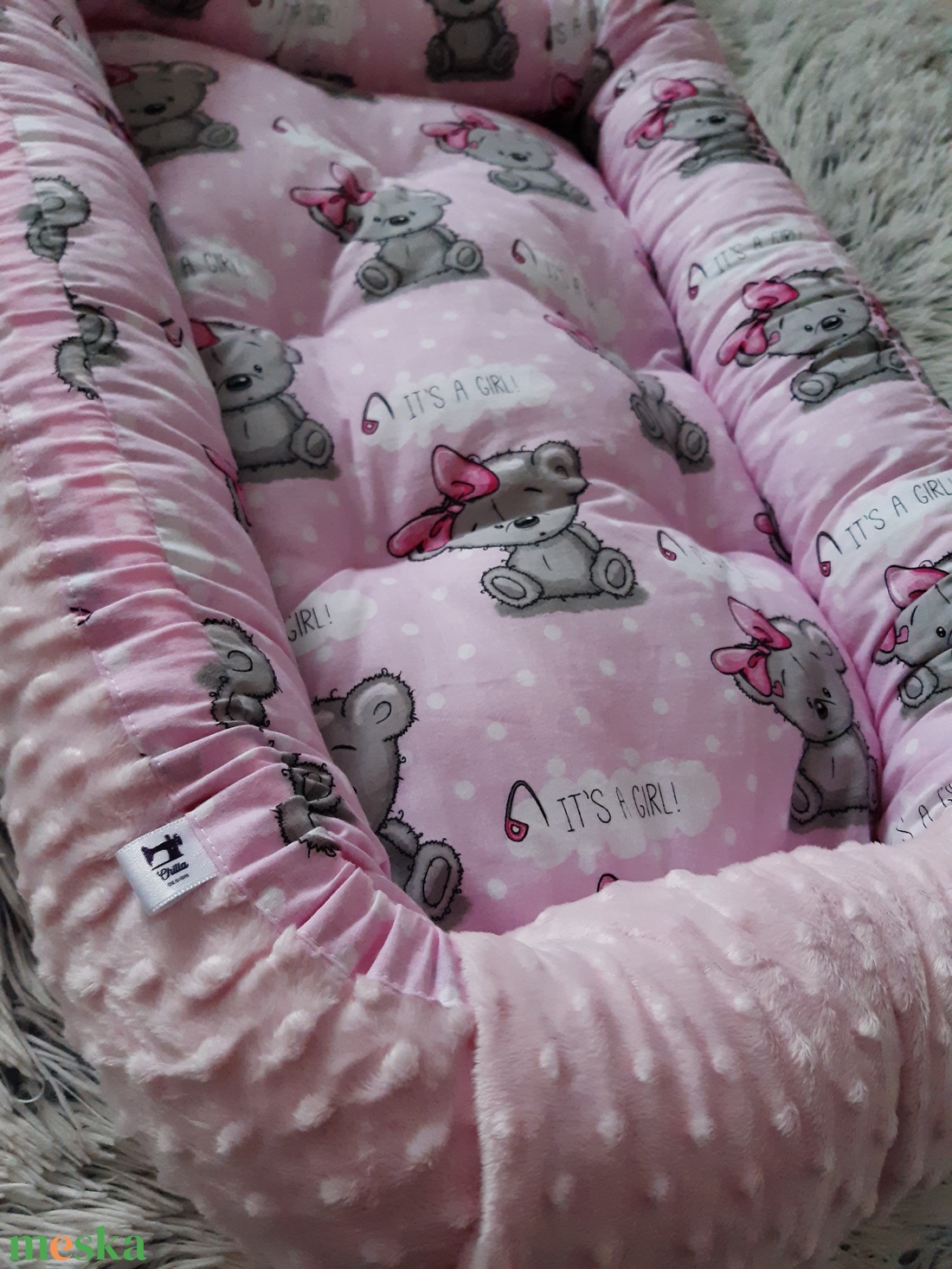 Babafészek XL - otthon & életmód - babaszoba, gyerekszoba - babafészek - Meska.hu