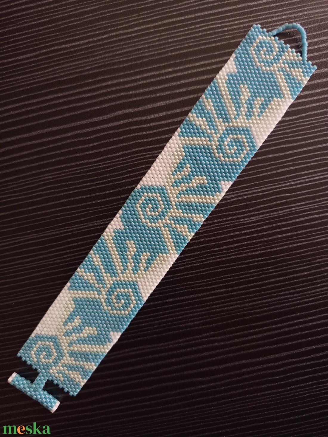 Tengeri csigás karkötő - ékszer - karkötő - gyöngyös karkötő - Meska.hu