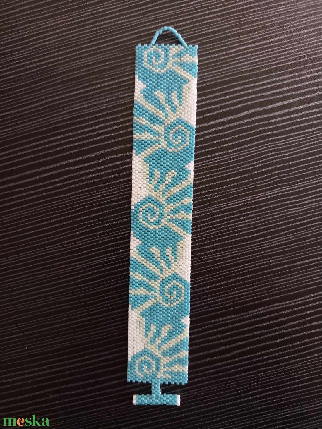 Tengeri csigás karkötő - ékszer - karkötő - gyöngyös karkötő - Meska.hu