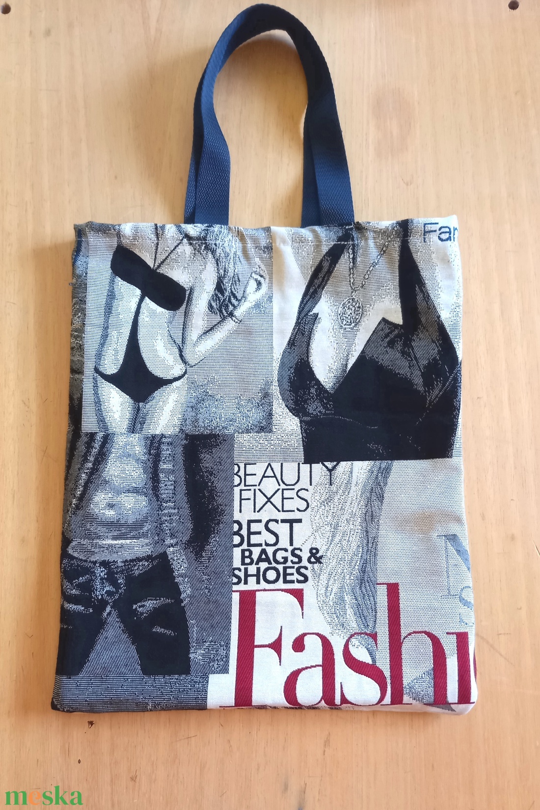 Shopper táska, szövet táska - táska & tok - bevásárlás & shopper táska - shopper, textiltáska, szatyor - Meska.hu