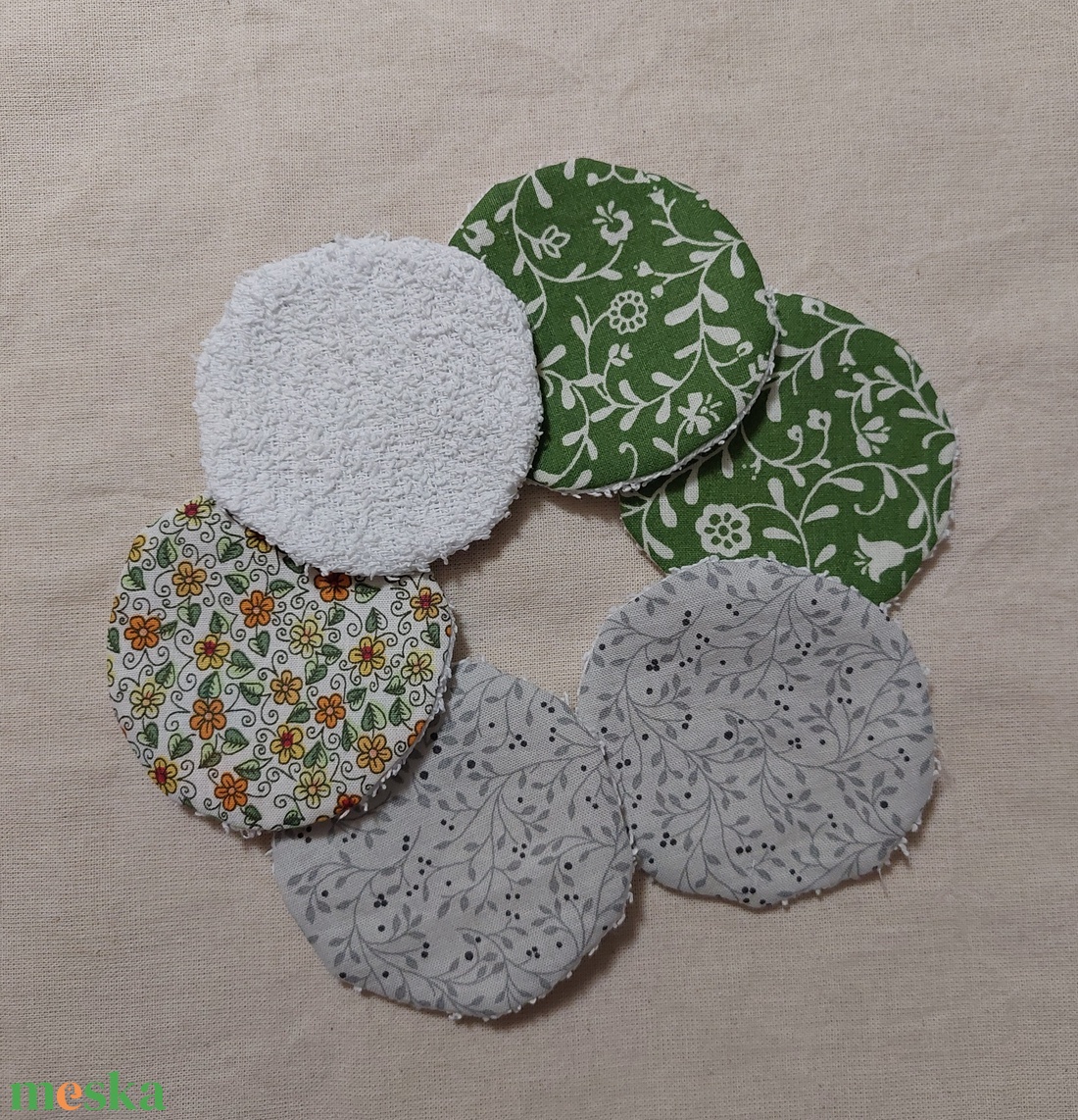 Arctisztító, sminklemosó korong szett  - szépségápolás - arcápolás - arctisztító korong - Meska.hu