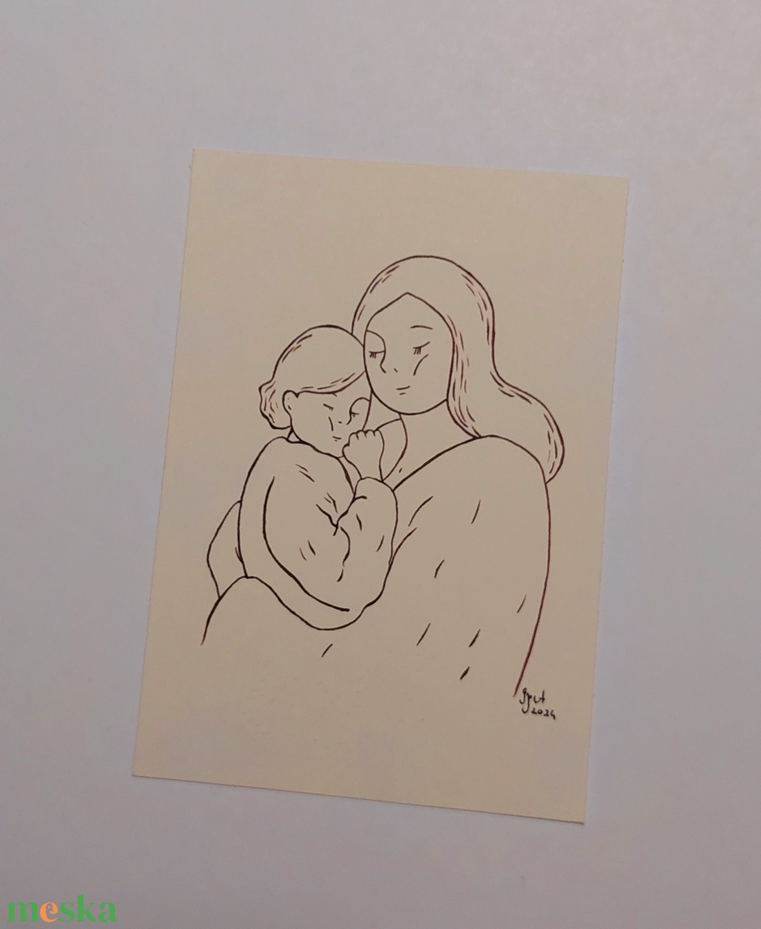 Anya karjai közt üdvözlőlap, nyomat, print anyák napi képeslap, üdvözlőkártya - otthon & életmód - papír, írószer - ajándékozás kellékei - képeslap, üdvözlőlap - Meska.hu Anya karjai közt üdvözlőlap, nyomat, print anyák napi képeslap, üdvözlőkártya - otthon & életmód - papír, írószer - ajándékozás kellékei - képeslap, üdvözlőlap - Meska.hu