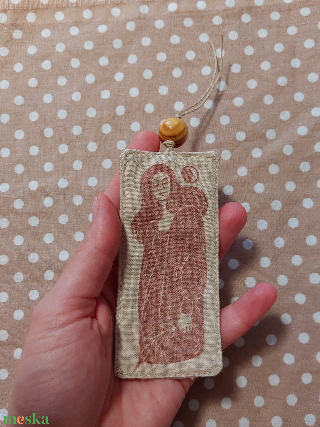 Textil nőcis könyvjelző - könyv & zene - könyvjelző - Meska.hu