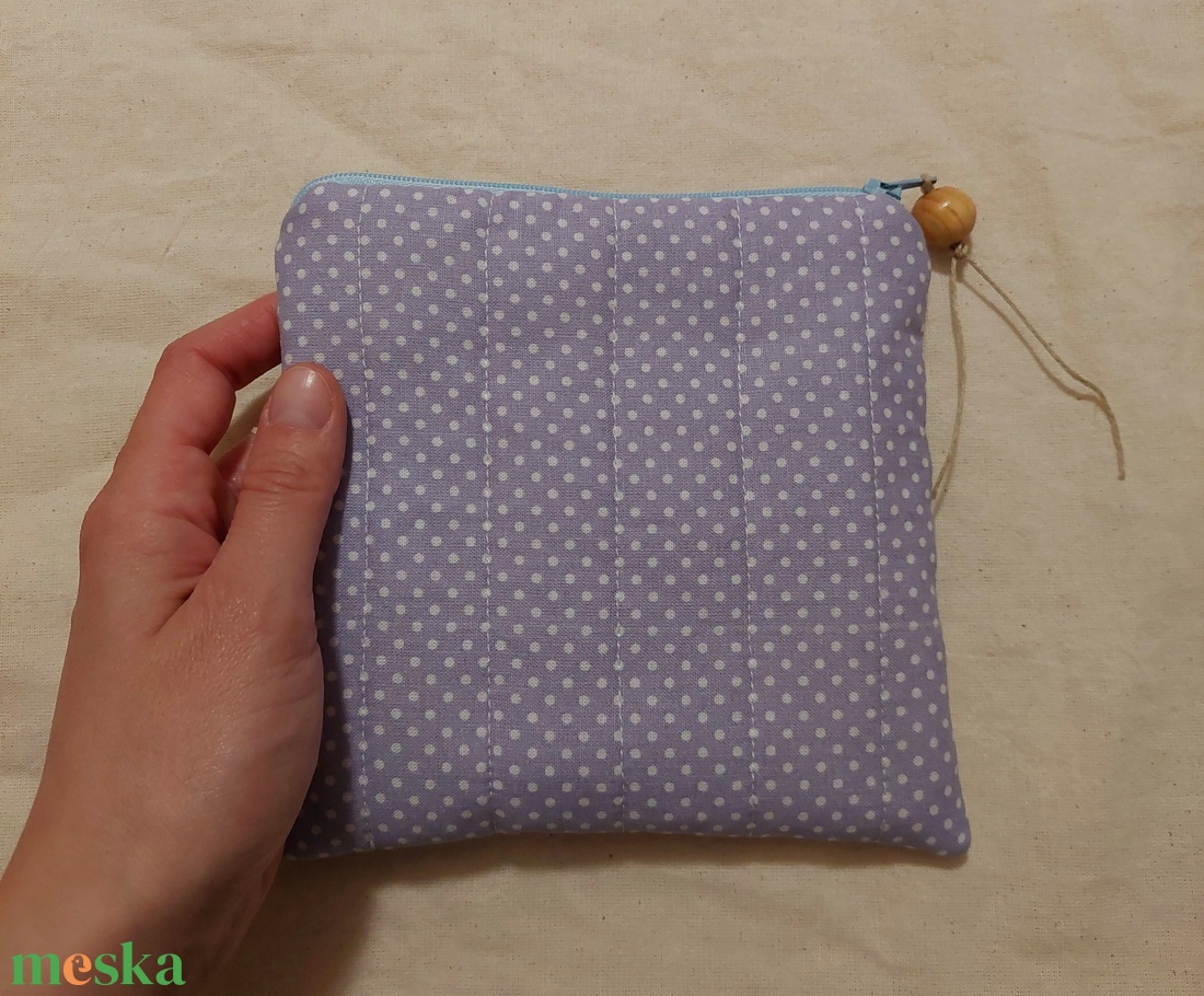 Upcycle steppelt cicás neszesszer, szütyő  - táska & tok - neszesszer - Meska.hu
