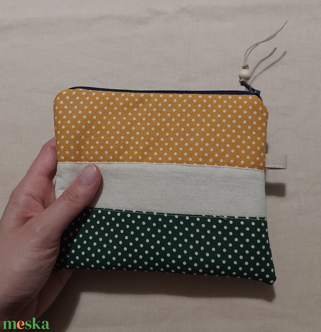 Húsvéti nyuszis patchwork neszesszer  - táska & tok - neszesszer - Meska.hu