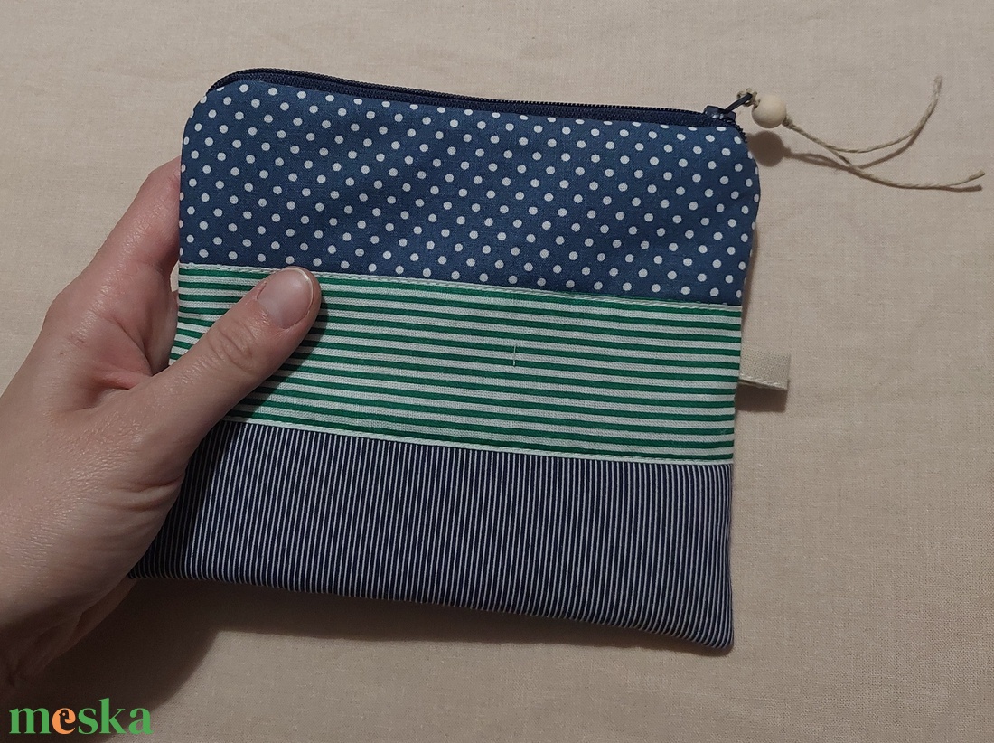 Húsvéti nyuszis patchwork neszesszer  - táska & tok - neszesszer - Meska.hu