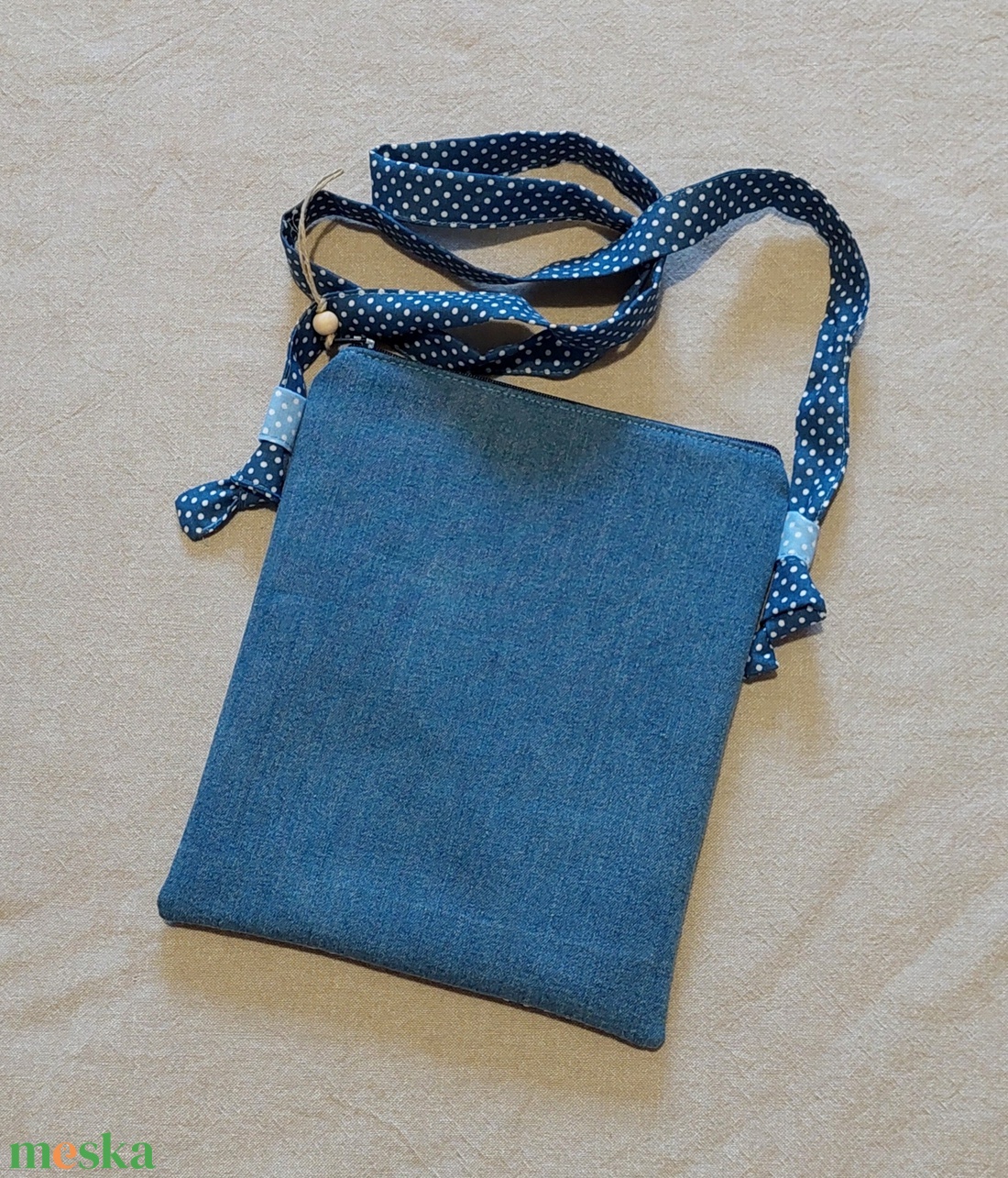 Kutyusos patchwork gyerek táska, oldaltáska, tarisznya - táska & tok - kézitáska & válltáska - válltáska - Meska.hu