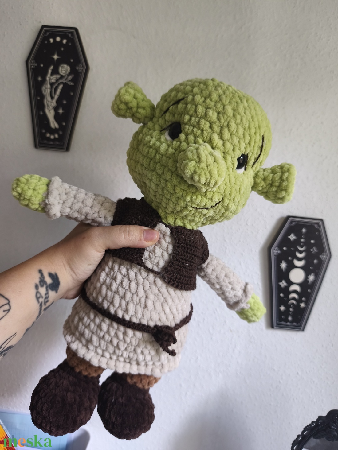 Shrek plüss - játék & sport - plüssállat & játékfigura - plüss mesefigurák - Meska.hu Shrek plüss - játék & sport - plüssállat & játékfigura - plüss mesefigurák - Meska.hu