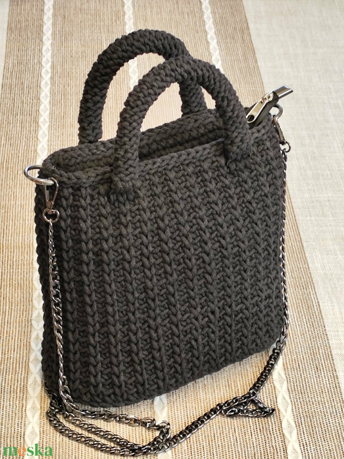 Horgolt táska  - táska & tok - kézitáska & válltáska - alkalmi táska - Meska.hu