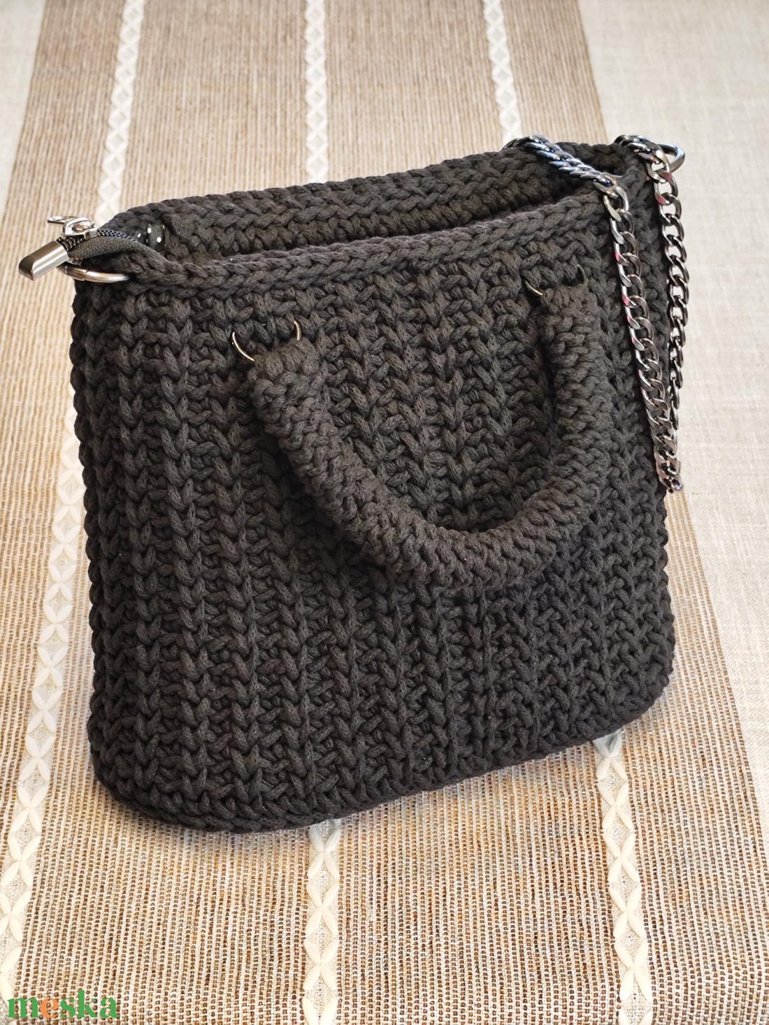 Horgolt táska  - táska & tok - kézitáska & válltáska - alkalmi táska - Meska.hu