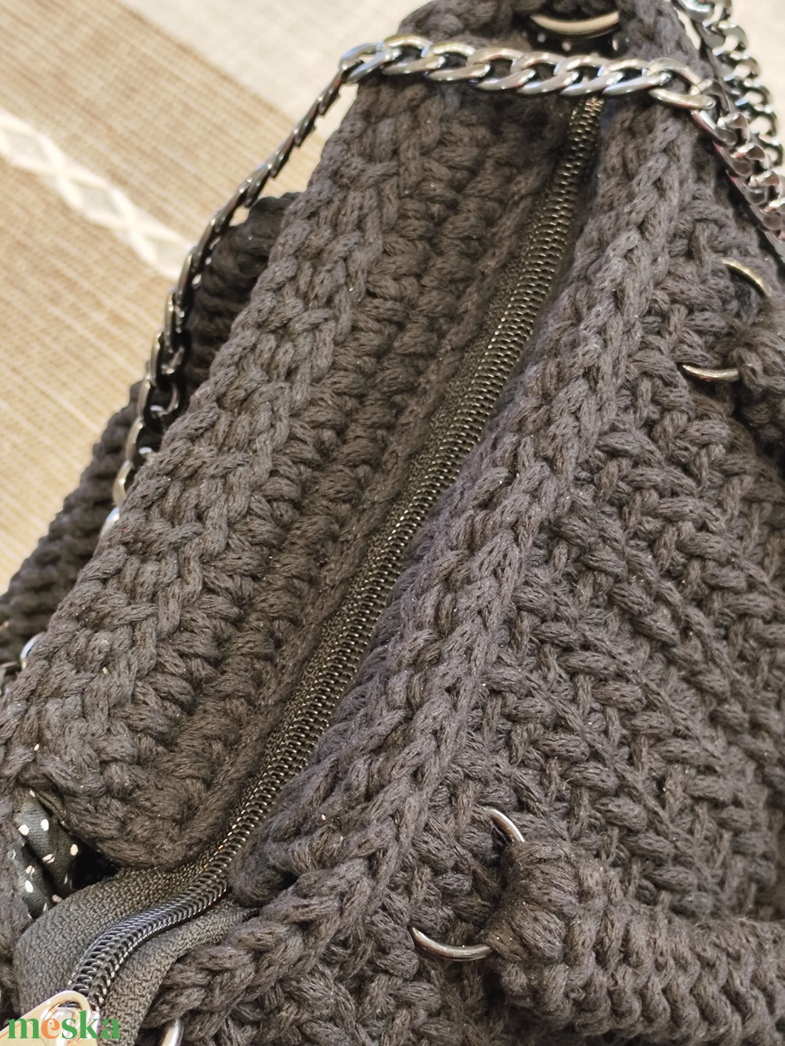 Horgolt táska  - táska & tok - kézitáska & válltáska - alkalmi táska - Meska.hu