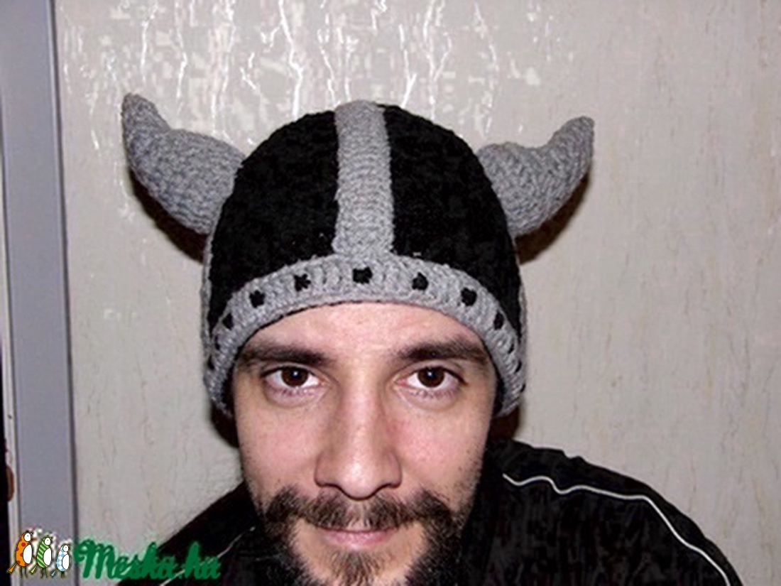  Viking sapka szakállal -  - Meska.hu