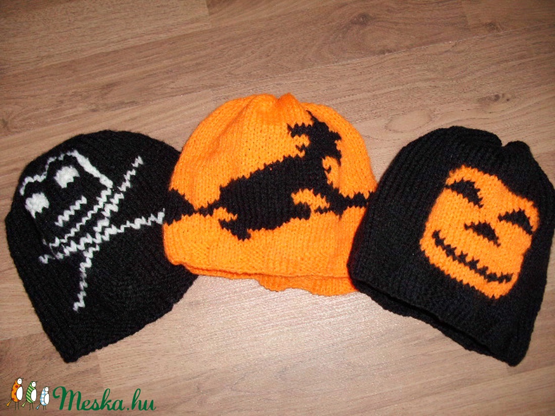 Halloween sapka -  - Meska.hu