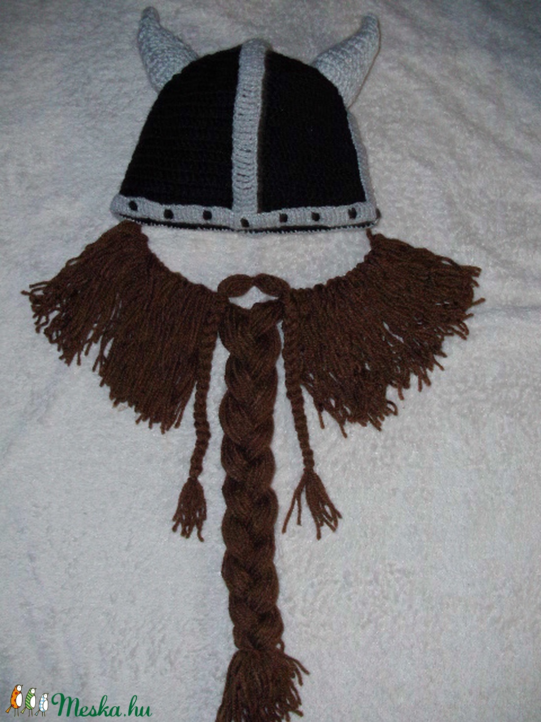 Viking sapka szakállal - - Meska.hu Viking sapka szakállal - - Meska.hu