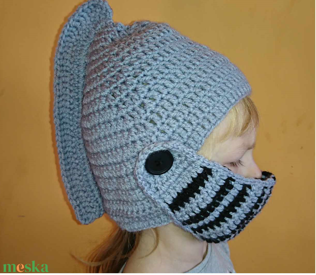 Gyerek lovagi sisak  - ruha & divat - sál, sapka, kendő - kalap - Meska.hu