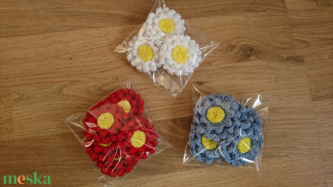 5 db virág kitűző Nőnapra - ékszer - kitűző és bross - Meska.hu