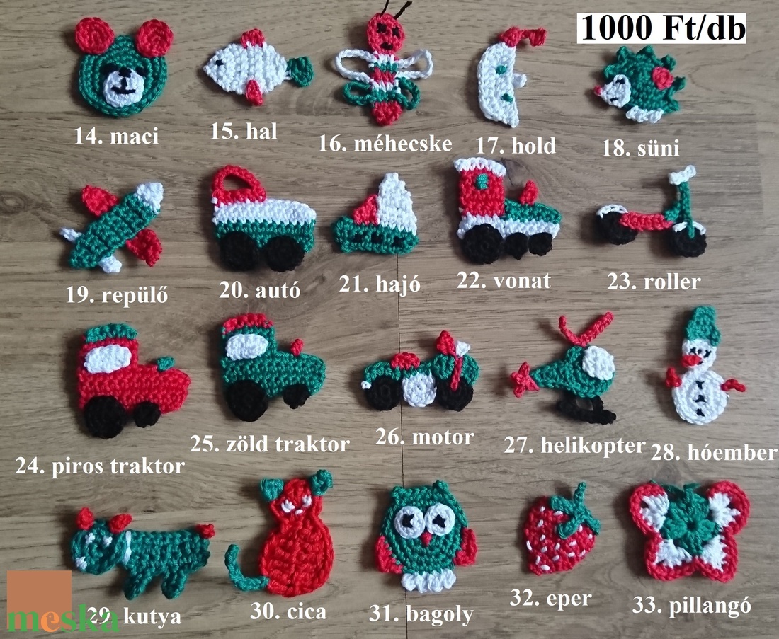 Kokárda gyerekeknek - ékszer - kitűző és bross - Meska.hu