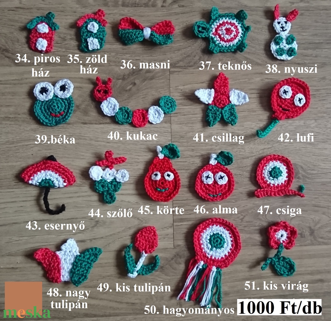 Kokárda gyerekeknek - ékszer - kitűző és bross - Meska.hu