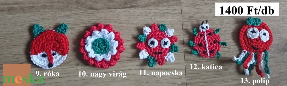 Kokárda gyerekeknek - ékszer - kitűző és bross - Meska.hu