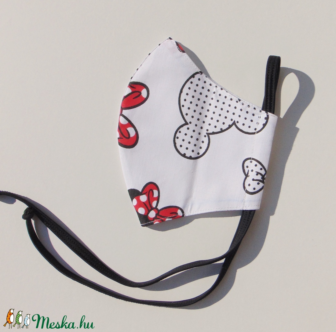 Gyermek- maszk / Fehér alapon Minnie mintás szájmaszk, textil szájmaszk, többször használható szájmaszk - gyerek - gyerek - Meska.hu Gyermek- maszk / Fehér alapon Minnie mintás szájmaszk, textil szájmaszk, többször használható szájmaszk - gyerek - gyerek - Meska.hu