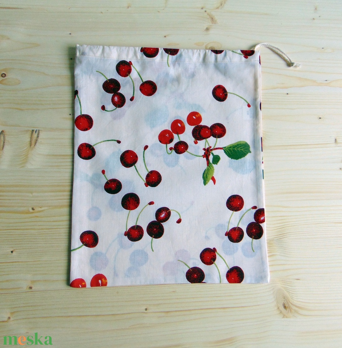 Textil zsák / cseresznye mintás - táska & tok - bevásárlás & shopper táska - zöldség/gyümölcs zsák - Meska.hu Textil zsák / cseresznye mintás - táska & tok - bevásárlás & shopper táska - zöldség/gyümölcs zsák - Meska.hu