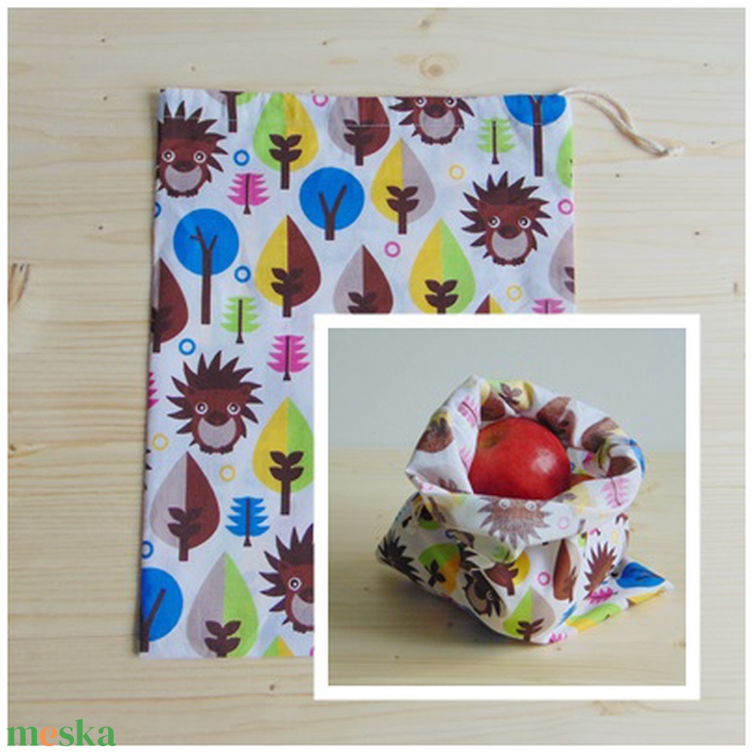 Textil zsák / süni mintás - táska & tok - bevásárlás & shopper táska - zöldség/gyümölcs zsák - Meska.hu Textil zsák / süni mintás - táska & tok - bevásárlás & shopper táska - zöldség/gyümölcs zsák - Meska.hu