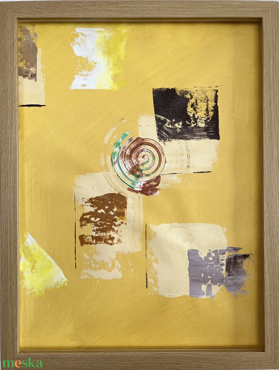 Család - művészet - festmény - akril - Meska.hu