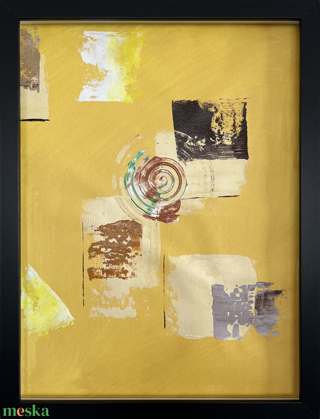 Család - művészet - festmény - akril - Meska.hu