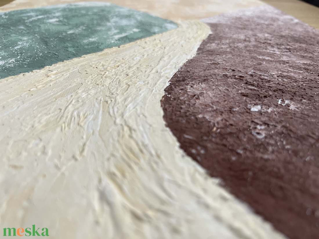 Két világ - művészet - festmény - akril - Meska.hu