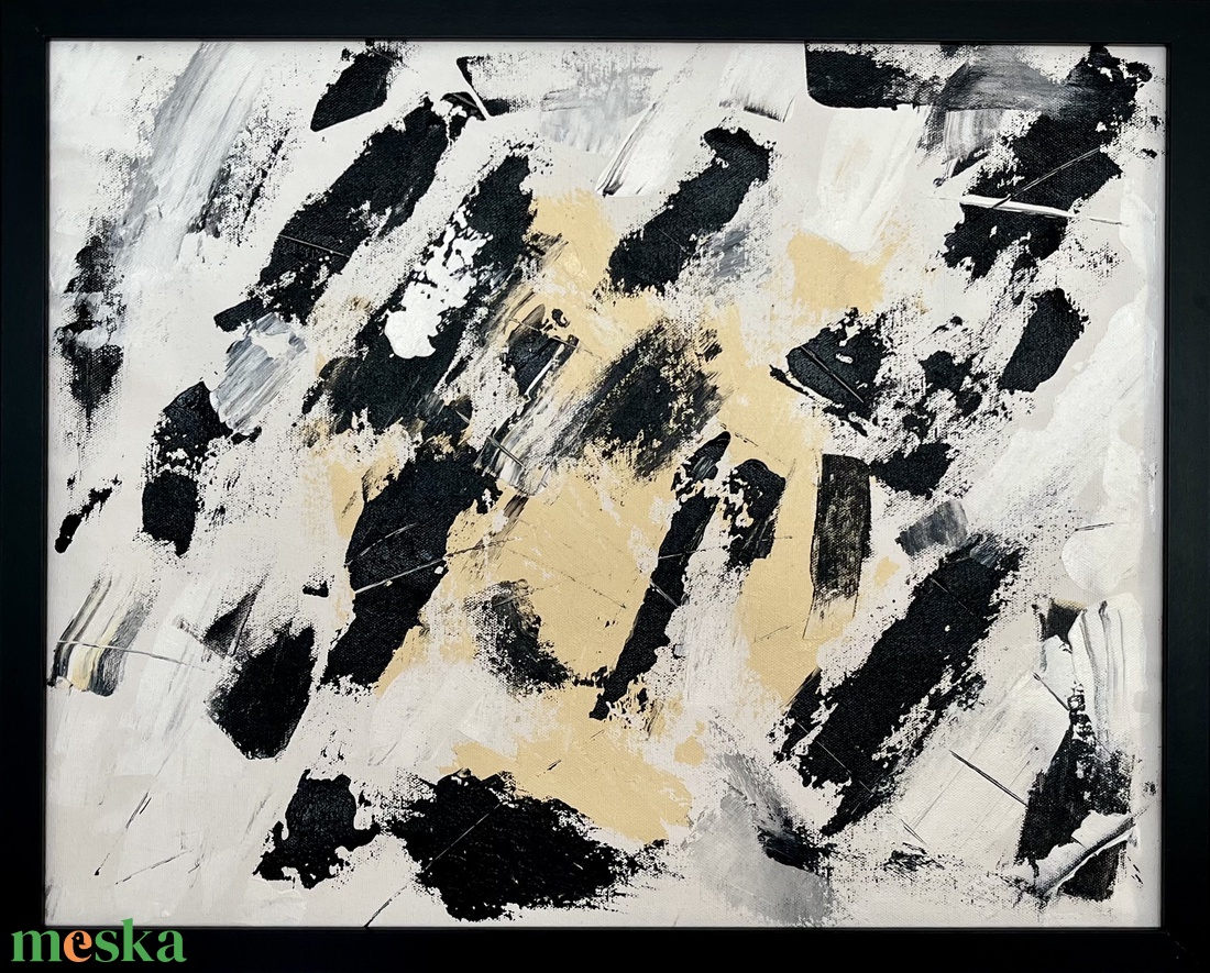 Zuhanás - művészet - festmény - akril - Meska.hu